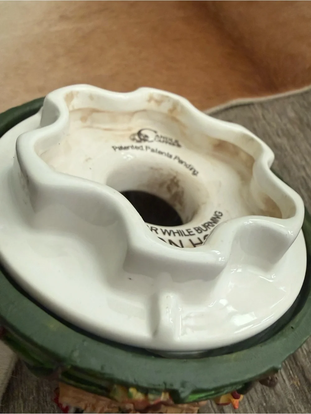 Old Virginia Candle Capper Fall Harvest Jar Candle Topper
